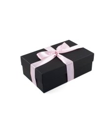 Подарочная коробка 19х12 см чёрная