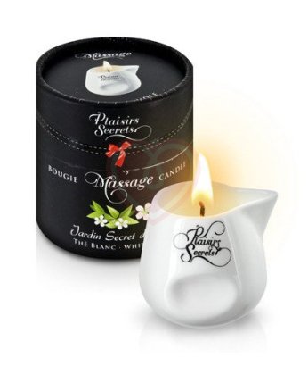 Свеча с массажным маслом Concorde Massage Candle Белый чай 80 мл