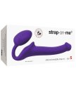 Безремневой гибкий страпон Bendable Strap-on-me S 24 см фиолетовый