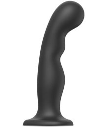 Фаллоимитатор с изгибом Strap-On-Me Dildo Plug P&G размер M 15 см черный