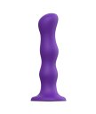 Фаллоимитатор с шариками Strap-On-Me Dildo Geisha Ball размер M 15,3 см фиолетовый