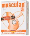 Рельефные продлевающие презервативы Masculan Ultra Long Pleasure 3 шт