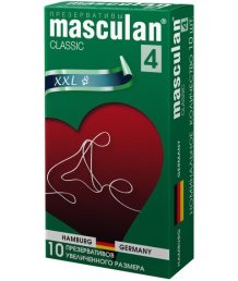 Презервативы увеличенного размера Masculan Classic XXL 10 шт