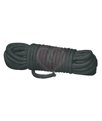 Хлопковая верёвка Shibari Bondage для связывания Шибари 7м чёрная