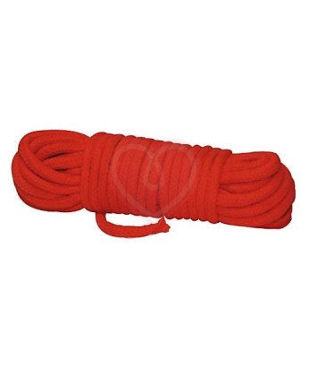 Хлопковая верёвка Shibari Bondage для связывания Шибари 7м красная