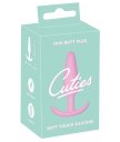 Вытянутая анальная пробка Cuties Plugs розовая