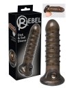 Рельефная насадка на пенис Rebel Dick&Ball Sleeve