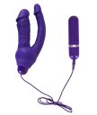 Вибратор анально-вагинальный Double Pleasure Vibe фиолетовый