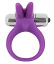 Виброкольцо со стимулятором клитора Smile Rabbit фиолетовое