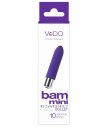 Мини-вибратор VeDO Bam Mini фиолетовый