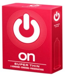 Супер тонкие презервативы On Super Thin 3 шт