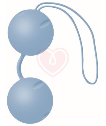 Вагинальные шарики Joyballs Trend матовые голубые