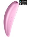 Вакуумный стимулятор с управлением от приложения Satisfyer Curvy 3+ розовый