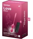 Вагинальные шарики с вибрацией Satisfyer Love Birds 1 красные