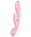 Вибратор-массажёр с 3 моторами Satisfyer Triple Oh розовый