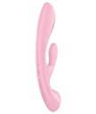 Вибратор-массажёр с 3 моторами Satisfyer Triple Oh розовый