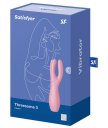 Вибростимулятор Satisfyer Threesome 3 с тремя кончиками розовый