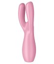 Вибростимулятор Satisfyer Threesome 3 с тремя кончиками розовый