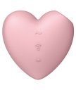 Вакуумный вибростимулятор Satisfyer Cutie Heart розовый
