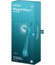 Мультивибратор Satisfyer Plug & Play 1 голубой