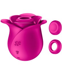 Вакуумный стимулятор Satisfyer Pro 2 Modern Blossom с дополнительной насадкой розовый