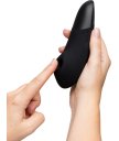 Бесконтактный клиторальный стимулятор с вибрацией Womanizer Enhance чёрный