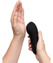 Бесконтактный клиторальный стимулятор с вибрацией Womanizer Enhance чёрный
