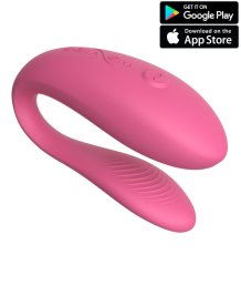 Вибратор для пар We-Vibe Sync Lite с управлением от приложения розовый