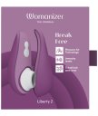 Вакуумный клиторальный стимулятор Womanizer Liberty 2 фиолетовый