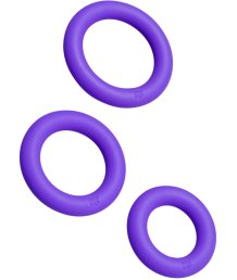 Набор эрекционных колец Romp Remix Trio фиолетовый