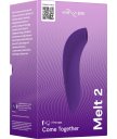 Вакуумный стимулятор для пар We-Vibe Melt 2 фиолетовый
