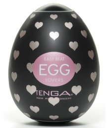 Мощный мастурбатор в форме яйца Tenga Egg Lovers black