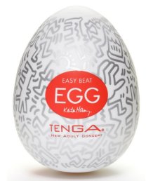Мастурбатор яйцо Tenga&Keith Haring Egg Party