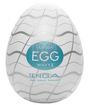 Мастурбатор яйцо Tenga Egg Wavy II