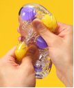 Мастурбатор Tenga Bobble Magic Marbles жёлто-фиолетовый