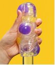 Мастурбатор Tenga Bobble Magic Marbles жёлто-фиолетовый