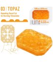 Мини мастурбатор Tenga Uni Topaz жёлтый