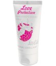 Ароматизированный лубрикант Love Protection Raspberry 50 мл малина