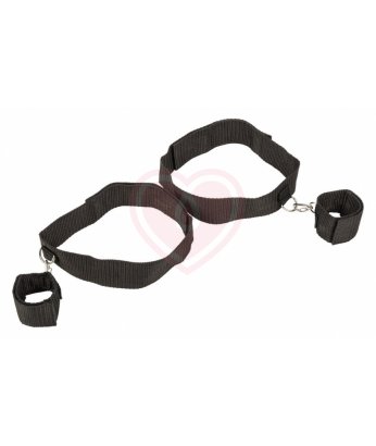 Фиксаторы Bondage Collection Thigh and Wrist Cuffs черные