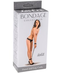 Фиксатор запястий и лодыжек Bondage Collection Hand And Leg Cuffs One Size черный