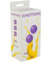 Вагинальные шарики без сцепки Emotions Lexy Large 3 см фиолетовые