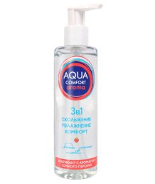 Лубрикант на водной основе Aqua Comfort Aroma с ароматом персика 195 мл