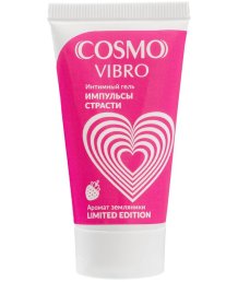 Стимулирующий гель Cosmo Vibro Aroma с ароматом земляники 25 г