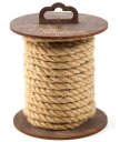 Джутовая верёвка для шибари на катушке 5 м