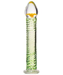 Стеклянный фаллоимитатор Sexus Glass Passion Flower