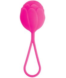 Вагинальный шарик со смещённым центром ToyFa A-Toys 3 см розовый