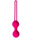 Набор из 3 вагинальных шариков со смещённым центром ToyFa A-Toys розовые