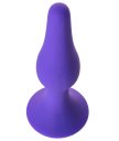 Силиконовая анальная пробка ToyFa A-Toys малая фиолетовая