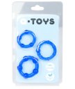 Набор из трёх эластичных колец ToyFa A-Toys синие