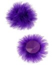 Пэстисы с пухом фиолетовые